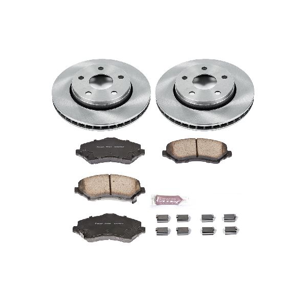 2007-2017 Jeep Wrangler Disc Brake Kit - Front (Powerstop)
