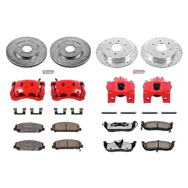 2006-2007 INFINITI QX56 Disc Brake Kit - Front and Rear (Powerstop)
