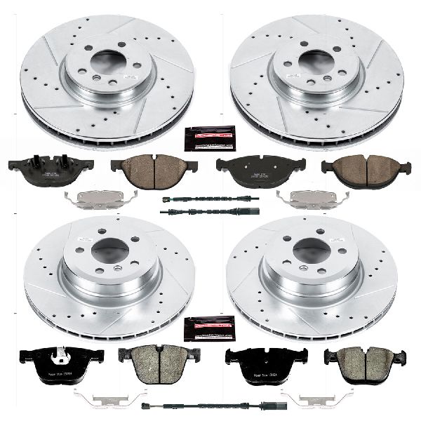 2011-2018 BMW X6 Disc Brake Kit - Front and Rear (Powerstop)