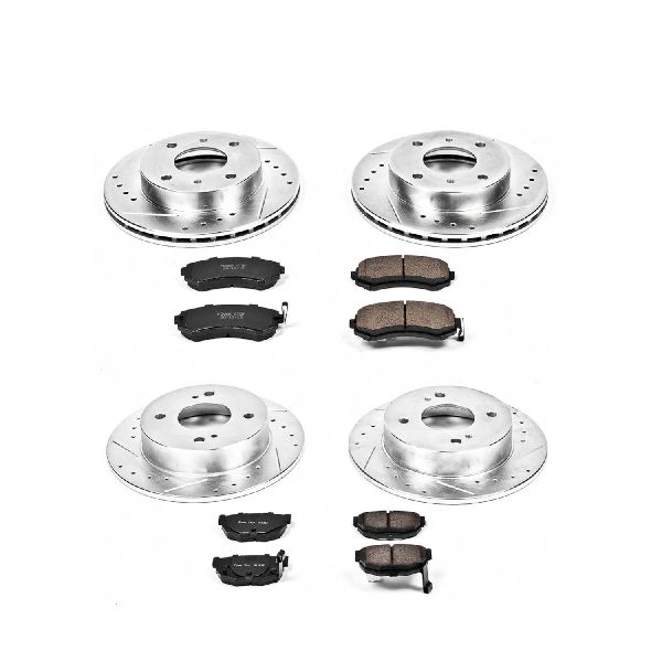 1989-1996 Nissan 240SX Disc Brake Kit - Front and Rear (Powerstop)