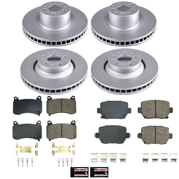 2020-2024 Tesla Y Disc Brake Kit - Front and Rear (Powerstop)