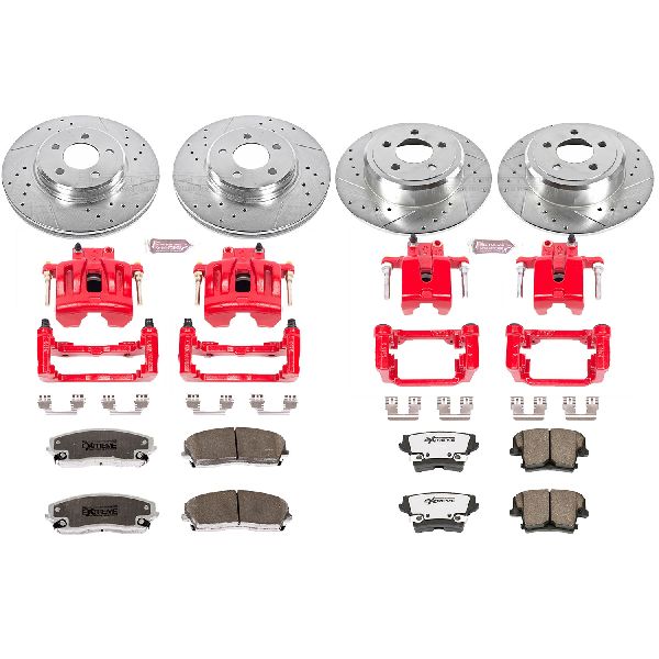 2005-2008 Dodge Magnum Disc Brake Kit - Front and Rear (Powerstop)