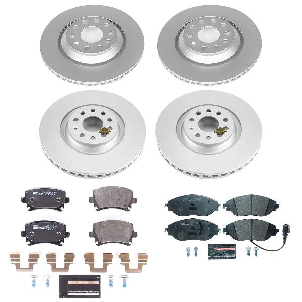2013-2016 Volkswagen CC Disc Brake Kit - Front and Rear (Powerstop)