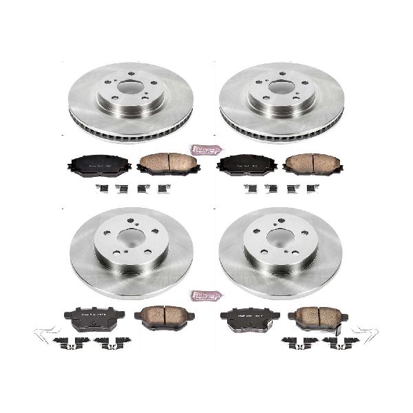 2016 Scion iM Disc Brake Kit - Front and Rear (Powerstop)