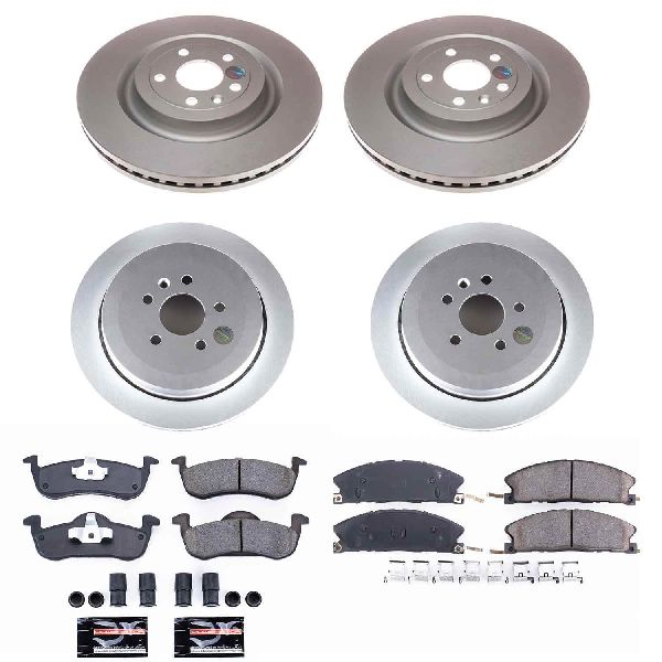 2013-2019 Lincoln MKT Disc Brake Kit - Front and Rear (Powerstop)