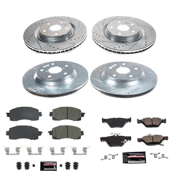 2019-2022 Subaru Forester Disc Brake Kit - Front and Rear (Powerstop)