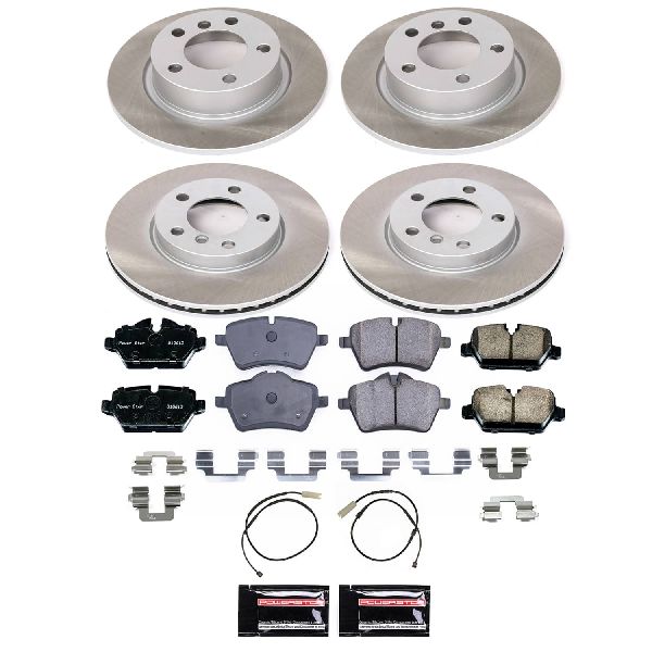 2013-2016 Mini Cooper Paceman Disc Brake Kit - Front and Rear (Powerstop)