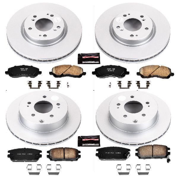 2007-2009 Mitsubishi Galant Disc Brake Kit - Front and Rear (Powerstop)