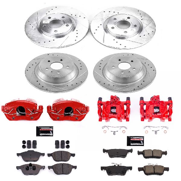 2017-2019 Ford Escape Disc Brake Kit - Front and Rear (Powerstop)