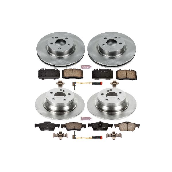2004-2006 Mercedes-Benz E500 Disc Brake Kit - Front and Rear (Powerstop)