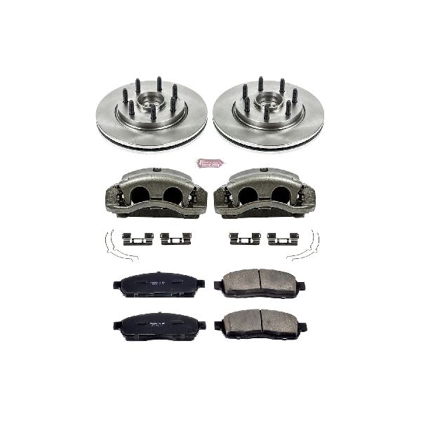 2006-2008 Lincoln Mark LT Disc Brake Kit - Front (Powerstop)