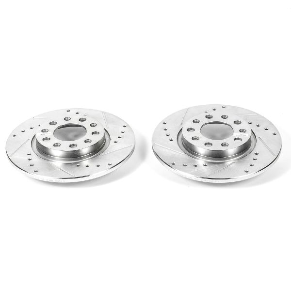 2014-2022 Jeep Cherokee Disc Brake Rotor Set - Rear (Powerstop)
