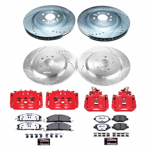 2013-2016 Ford Flex Disc Brake Kit - Front and Rear (Powerstop)