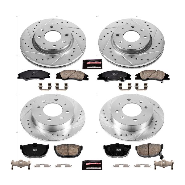 2004-2009 Kia Spectra Disc Brake Kit - Front and Rear (Powerstop)