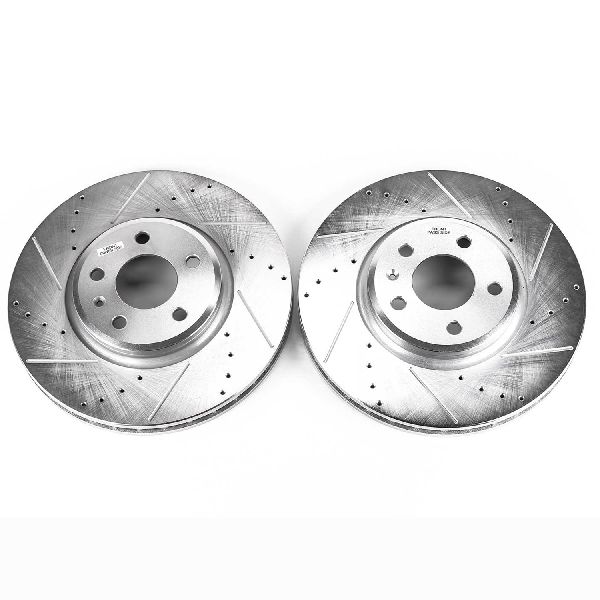 2009-2011 Audi A4 Disc Brake Rotor Set - Front (Powerstop)