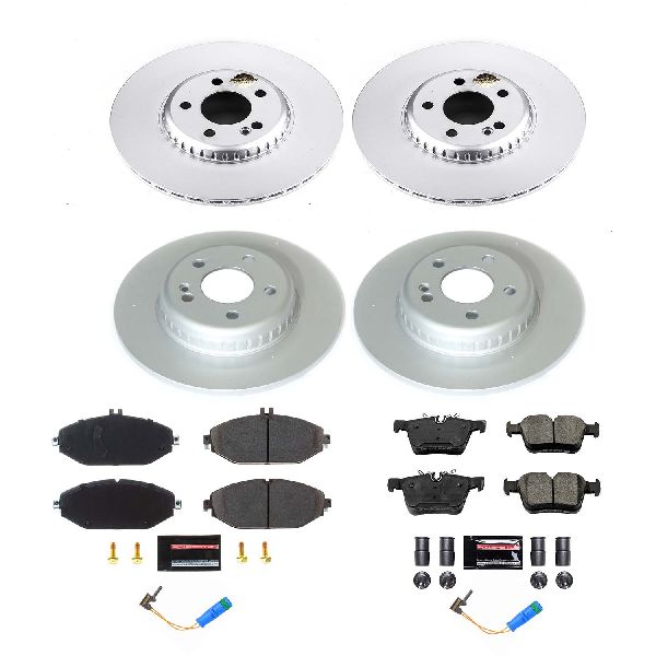 2017-2018 Mercedes-Benz C300 Disc Brake Kit - Front and Rear (Powerstop)