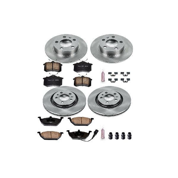 1999-2005 Volkswagen Jetta Disc Brake Kit - Front and Rear (Powerstop)