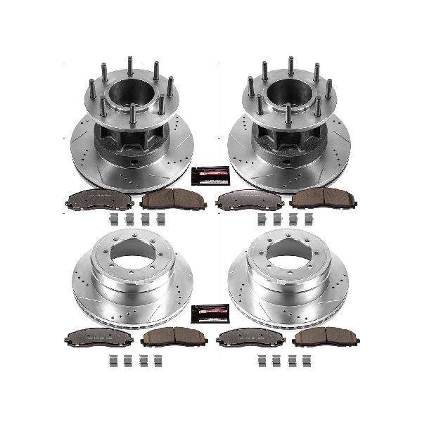 2013-2016 Ford F-350 Super Duty Disc Brake Kit - Front and Rear (Powerstop)