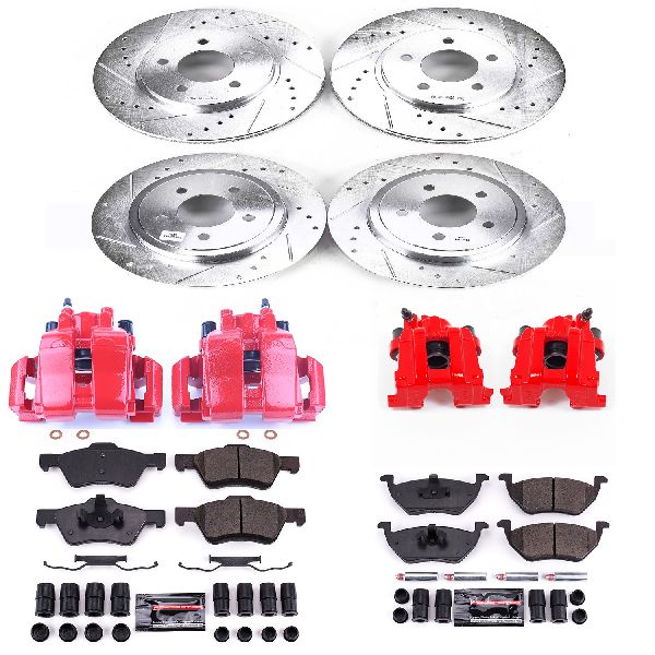 2005-2006 Mazda Tribute Disc Brake Kit - Front and Rear (Powerstop)