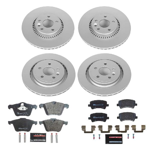 2015-2016 Volvo S80 Disc Brake Kit - Front and Rear (Powerstop)