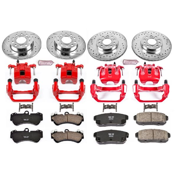 2005-2010 Volkswagen Jetta Disc Brake Kit - Front and Rear (Powerstop)