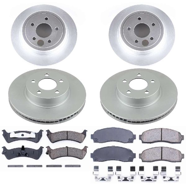 2003 Ford Explorer Sport Disc Brake Kit - Front and Rear (Powerstop)