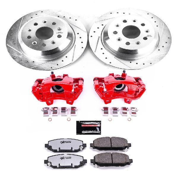 2018-2024 Jeep Wrangler Disc Brake Kit - Rear (Powerstop)