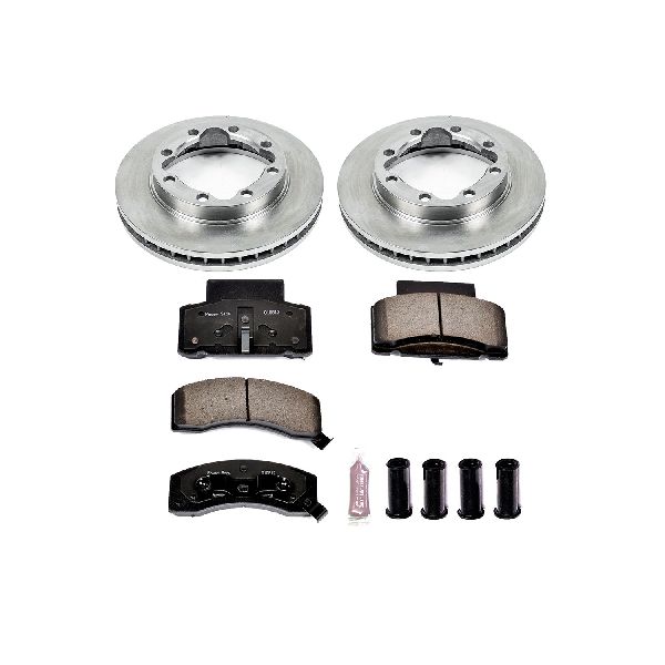 1990-2000 GMC K3500 Disc Brake Kit - Front (Powerstop)