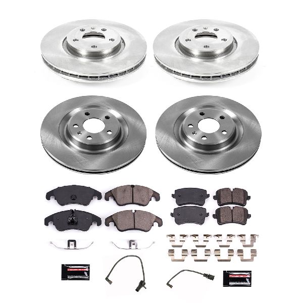 2012-2013 Audi A6 Disc Brake Kit - Front and Rear (Powerstop)