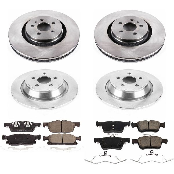 2019-2021 Lincoln Nautilus Disc Brake Kit - Front and Rear (Powerstop)