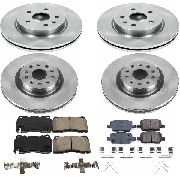 2016-2017 Cadillac CT6 Disc Brake Kit - Front and Rear (Powerstop)