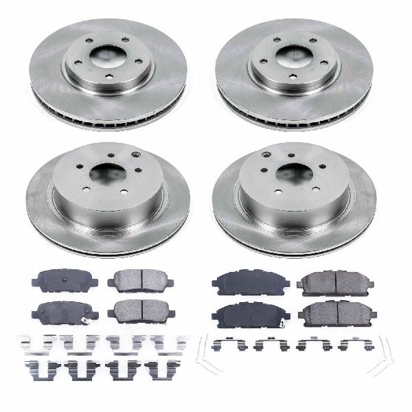 2011-2017 Nissan Quest Disc Brake Kit - Front and Rear (Powerstop)