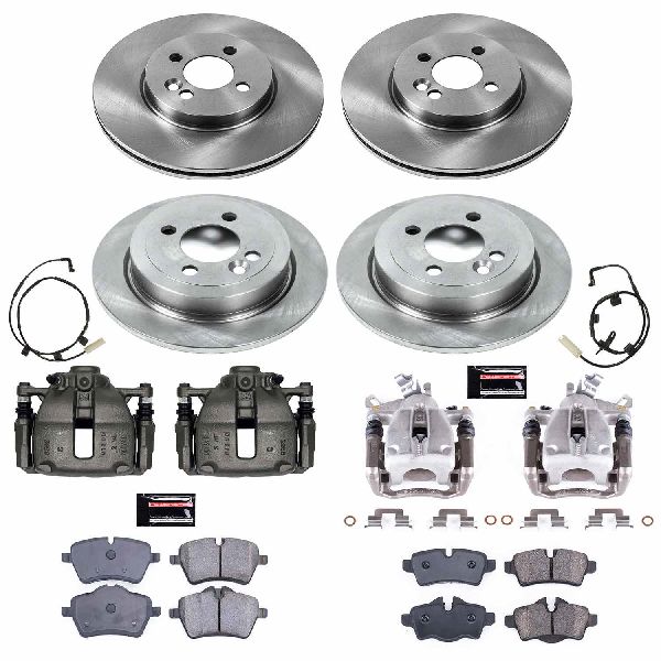 2007-2010 Mini Cooper Disc Brake Kit - Front and Rear (Powerstop)