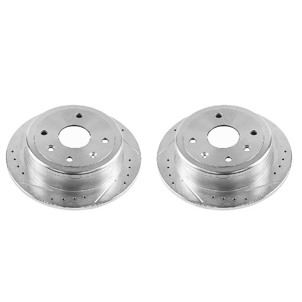 2004-2008 Suzuki Forenza Disc Brake Rotor Set - Rear (Powerstop)
