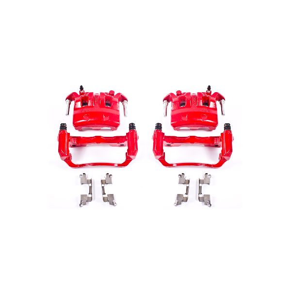 2009-2012 Suzuki Equator Disc Brake Caliper Set - Front (Powerstop)