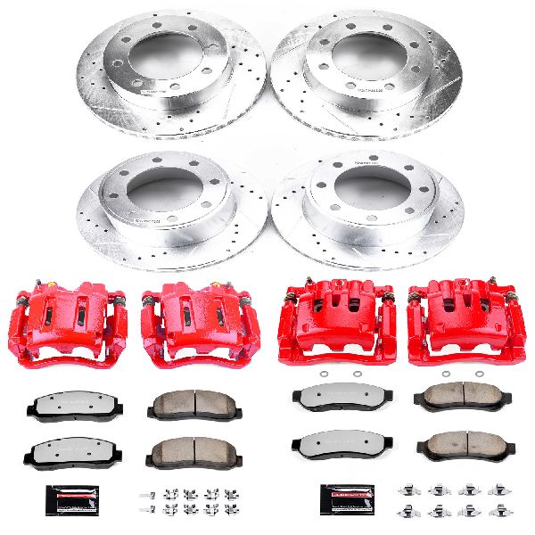 2007-2010 Ford F-350 Super Duty Disc Brake Kit - Front and Rear (Powerstop)