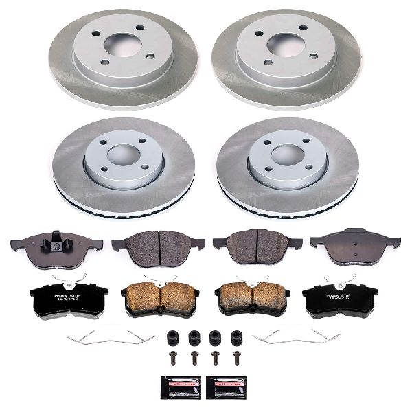 2005-2007 Ford Focus Disc Brake Kit - Front and Rear (Powerstop)
