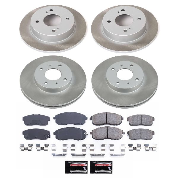 2001-2002 INFINITI G20 Disc Brake Kit - Front and Rear (Powerstop)