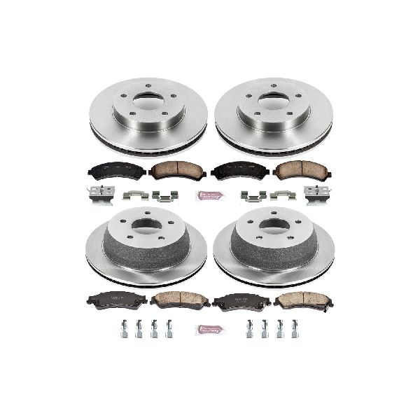 1998-2001 GMC Jimmy Disc Brake Kit - Front and Rear (Powerstop)