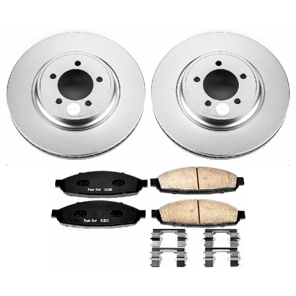 2003-2005 Lincoln Aviator Disc Brake Kit - Front (Powerstop)