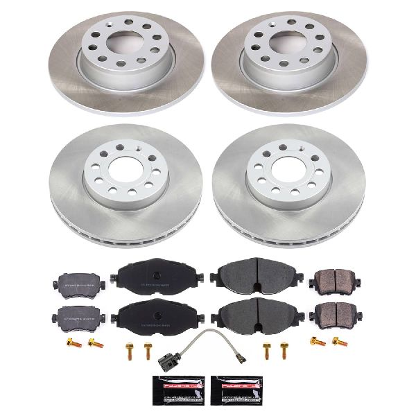 2015-2021 Volkswagen Golf Disc Brake Kit - Front and Rear (Powerstop)