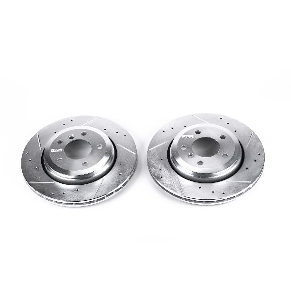 2001-2005 BMW 330xi Disc Brake Rotor Set - Rear (Powerstop)