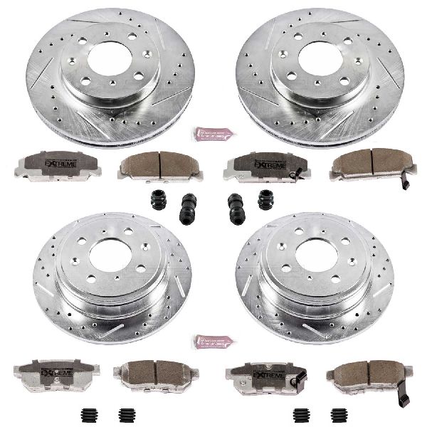 1993-1997 Honda Civic del Sol Disc Brake Kit - Front and Rear (Powerstop)