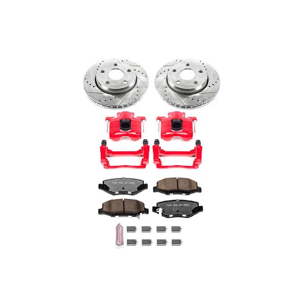 2007-2017 Jeep Wrangler Disc Brake Kit - Front (Powerstop)