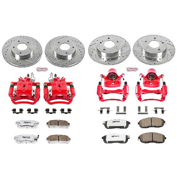 2001 Nissan Maxima Disc Brake Kit - Front and Rear (Powerstop)
