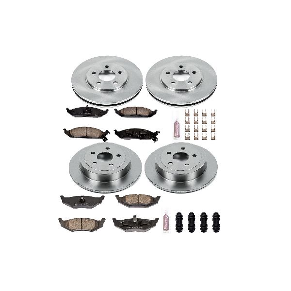 1995-2000 Chrysler Cirrus Disc Brake Kit - Front and Rear (Powerstop)
