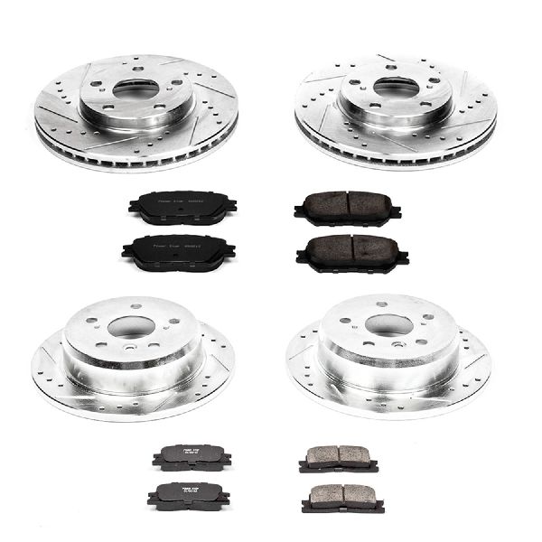2002-2006 Toyota Camry Disc Brake Kit - Front and Rear (Powerstop)