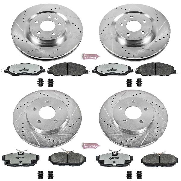 2011-2014 Ford Mustang Disc Brake Kit - Front and Rear (Powerstop)