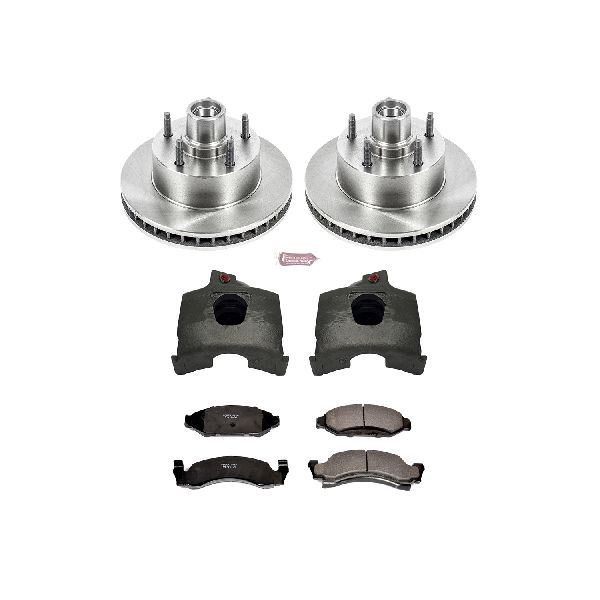 1987-1993 Ford E-150 Econoline Disc Brake Kit - Front (Powerstop)