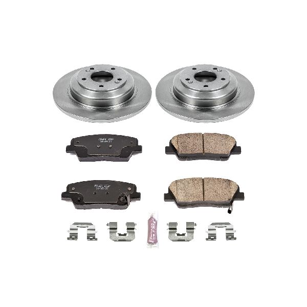 2010-2016 Hyundai Genesis Coupe Disc Brake Kit - Rear (Powerstop)